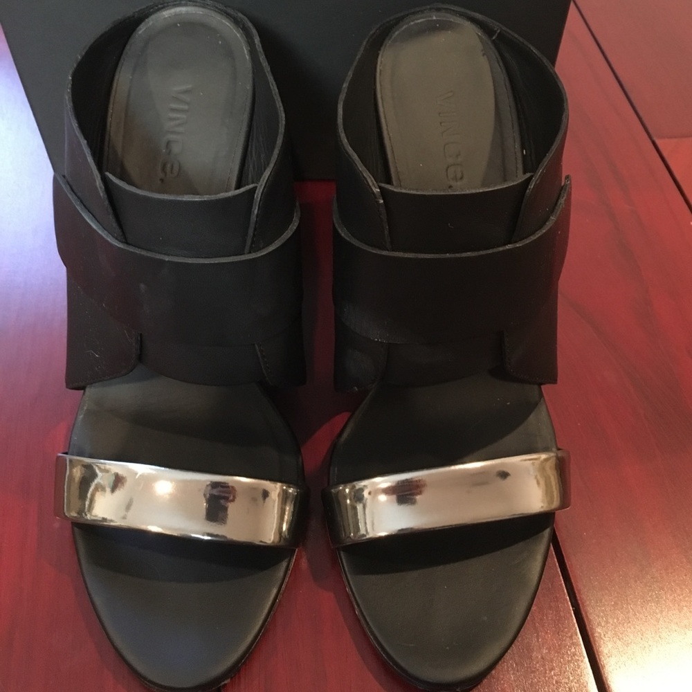 Vince wedge heels